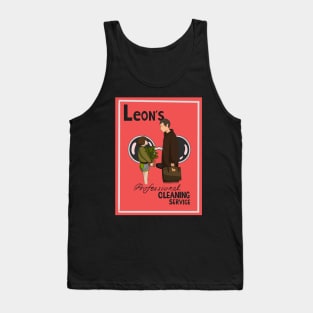 Leon the professional cleaning service Tank Top